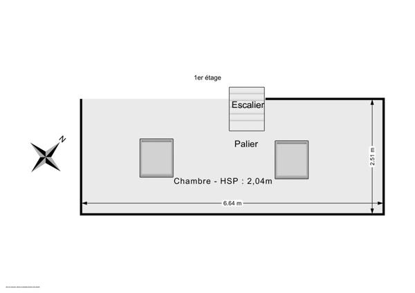 Appartement F2 à vendre  2 pièces - 35,30 m 2   PARIS  - 75011