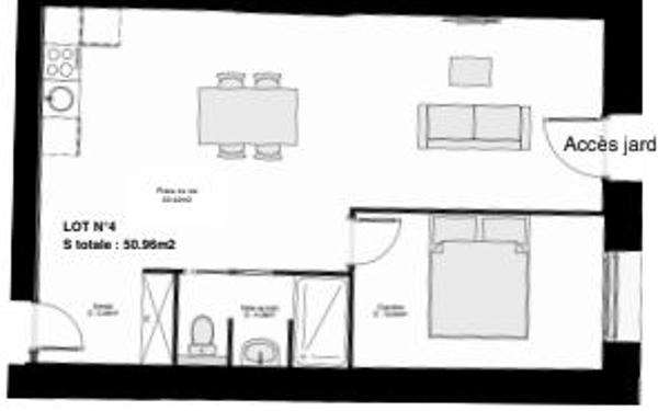 Appartement à vendre    2 pièces • 51 m2 Toulouse