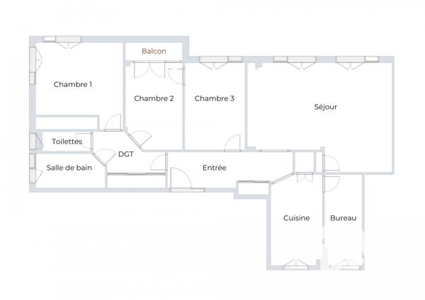 Appartement à vendre 5 pièces 108,67 m² Issy-les-Moulineaux