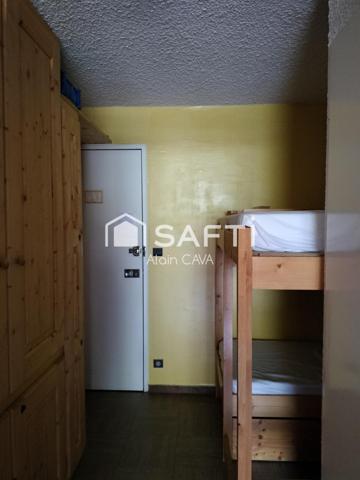 Studio de 27m² avec terrasse et casier à ski