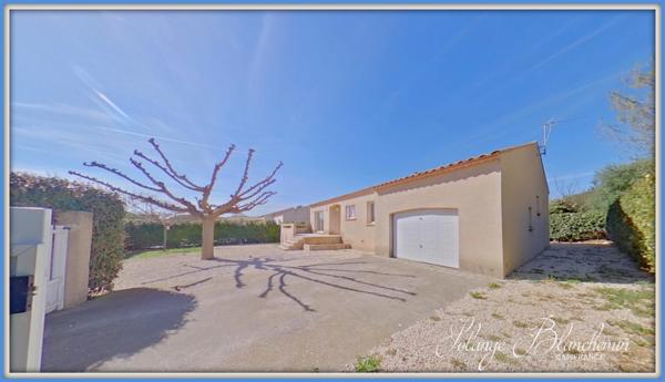 Maison T4 de plain-pied 4 faces avec garage et jardin – Magalas (34)