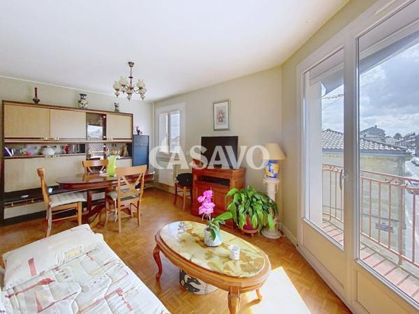 Vente Appartement 2 pièces de 41m² - 33800 Bordeaux