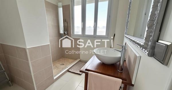 Appartement lumineux traversant 3/4 pièces avec balcon – Faibles charges, proche RER C