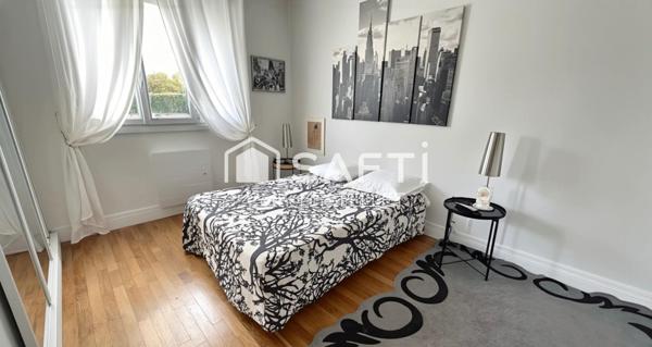 Appartement lumineux traversant 3/4 pièces avec balcon – Faibles charges, proche RER C