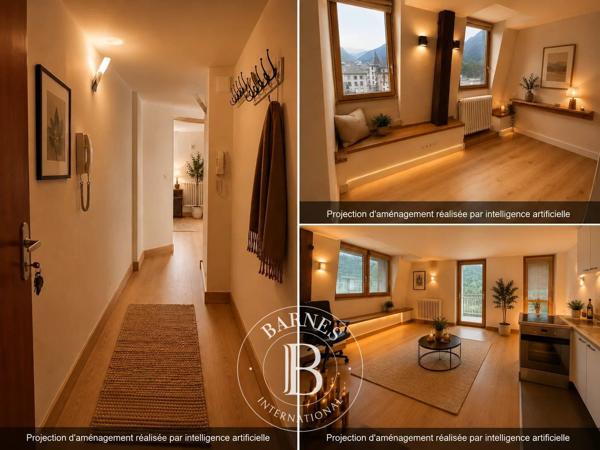 Chamonix-Mont-Blanc, Appartement 2 Chambres -  58 m² à vendre