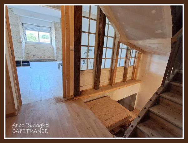 Lamontjoie Maison de village à vendre 196m2,à terminer de rénover