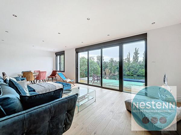 Appartement 5 pièces avec vue exceptionnelle sur le Loiret à Saint Hilaire Saint Mesmin