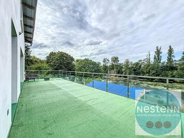 Appartement 5 pièces avec vue exceptionnelle sur le Loiret à Saint Hilaire Saint Mesmin