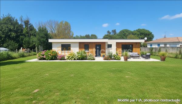 Vente Terrain1043 m² - LA TREMBLADE (17390)