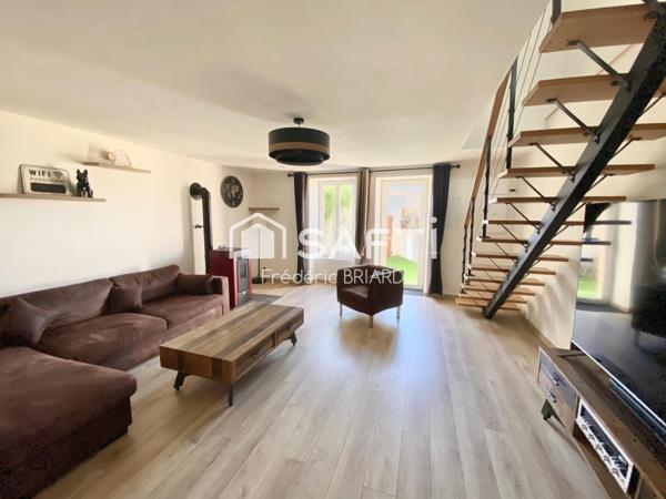 La Merlatière, maison 125m2, 3ch, terrain 587m2