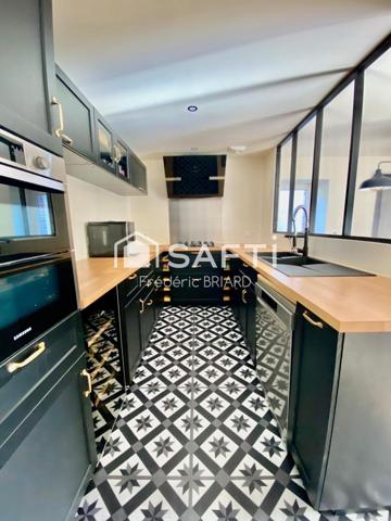 La Merlatière, maison 125m2, 3ch, terrain 587m2