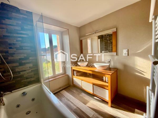 La Merlatière, maison 125m2, 3ch, terrain 587m2