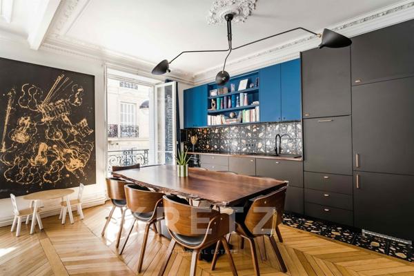 Appartement d’architecte proche Parc Monceau