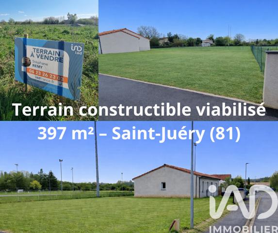 Terrain à vendre 397 m² Saint-Juéry
