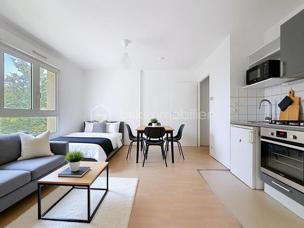 Appartement de 21,42 m²