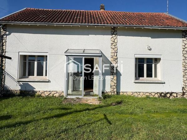 Maison 68m² au calme à Naintré