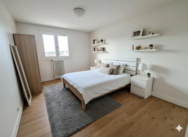 appt T2 neuf entièrement rénové & meublé, (offre clés en main), à vendre ROUEN droite, surface hab. 60 m2.