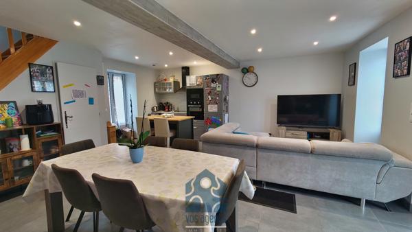 Maison de bourg 5 pièces avec garage et cave