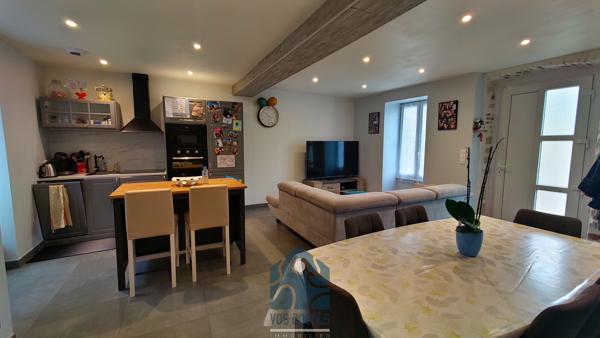 Maison de bourg 5 pièces avec garage et cave