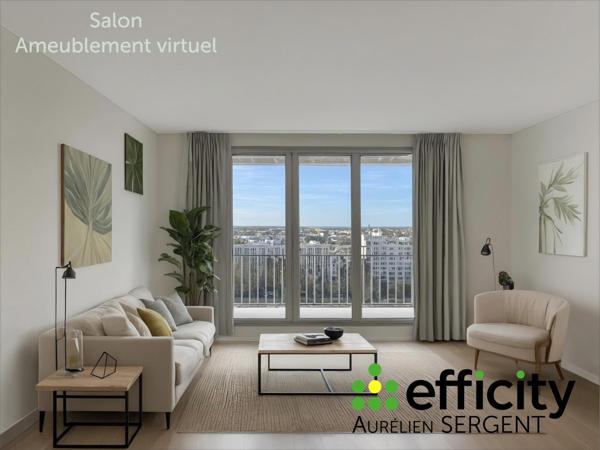Appartement 3 pièces - 80 m² Exclusivité efficity