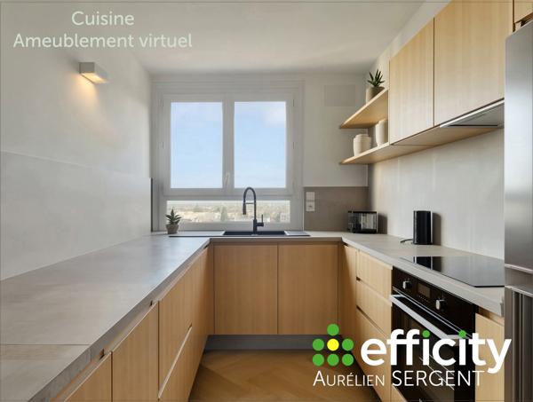 Appartement 3 pièces - 80 m² Exclusivité efficity