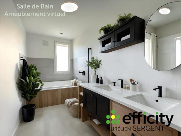 Appartement 3 pièces - 80 m² Exclusivité efficity