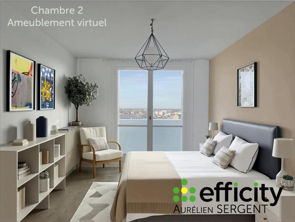 Appartement 3 pièces - 80 m² Exclusivité efficity