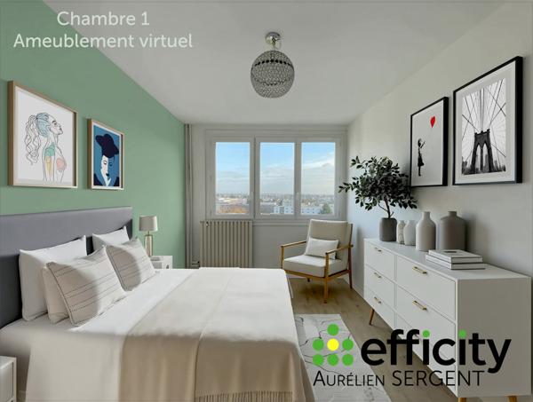 Appartement 3 pièces - 80 m² Exclusivité efficity