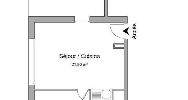 Location Appartement 2 pièces 36.3 m² - Cergy 95800