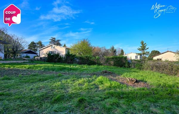 Terrain à vendre de 764,00 m² VAUGNERAY (69)