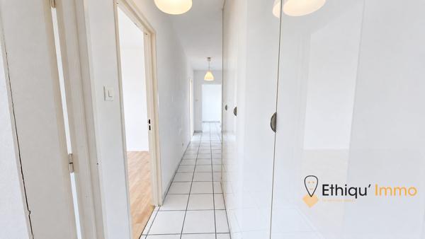 Spacieux et lumineux 73 m², balcon et garage
