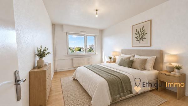 Spacieux et lumineux 73 m², balcon et garage