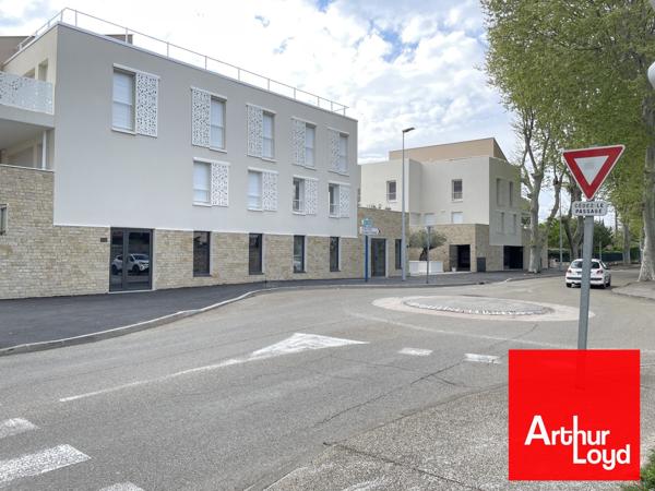 Location de bureaux neufs à Lattes avec parkings privatifs et excellente visibilité