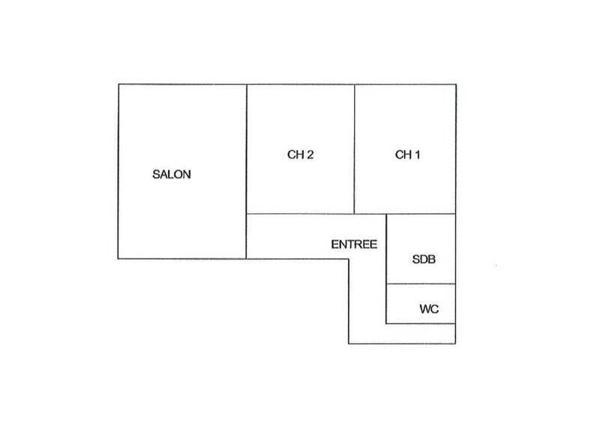 Appartement 3 pièces                                        - 44000 Nantes Réf : 11806