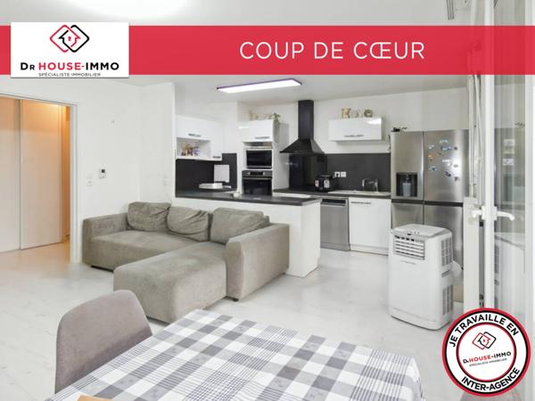 Appartement à vendre 3 pièces de 61 m²