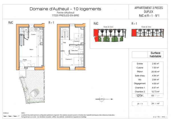 Immeuble à vendre 634 m² Presles-en-Brie