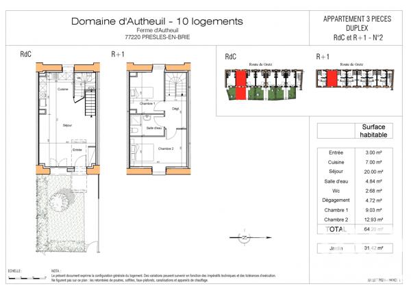Immeuble à vendre 634 m² Presles-en-Brie