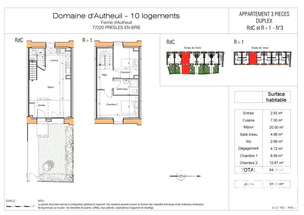 Immeuble à vendre 634 m² Presles-en-Brie
