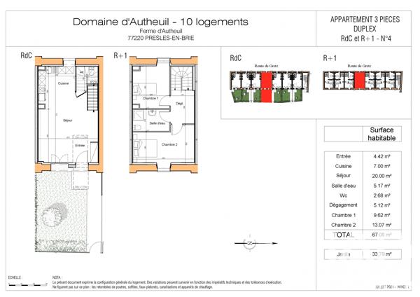 Immeuble à vendre 634 m² Presles-en-Brie