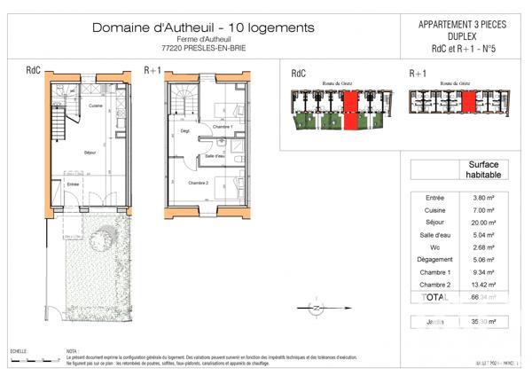 Immeuble à vendre 634 m² Presles-en-Brie