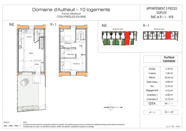 Immeuble à vendre 634 m² Presles-en-Brie
