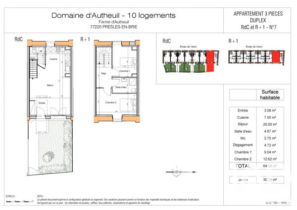 Immeuble à vendre 634 m² Presles-en-Brie