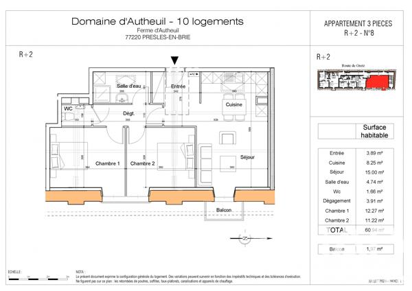 Immeuble à vendre 634 m² Presles-en-Brie