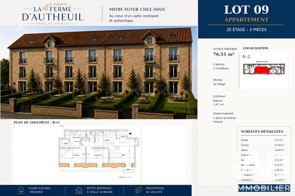 Immeuble à vendre 634 m² Presles-en-Brie