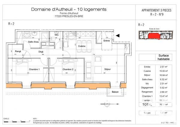 Immeuble à vendre 634 m² Presles-en-Brie