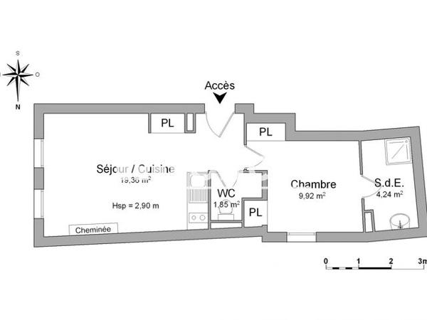 Location Appartement 2 pièces 35.4 m² - 108 RUE PHILONARDE Avignon 84000