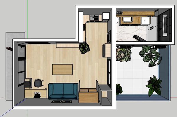 Studio dans une copropriété verdoyante, idéalement situé en cent €168 000 ** - Ref : 82617347Q