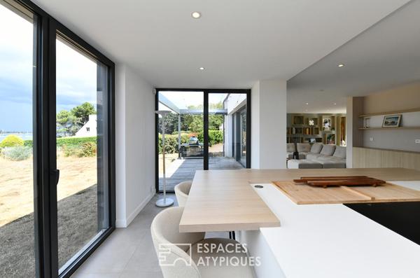 Propriété avec vue mer et accès direct – Golfe du Morbihan