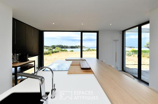 Propriété avec vue mer et accès direct – Golfe du Morbihan