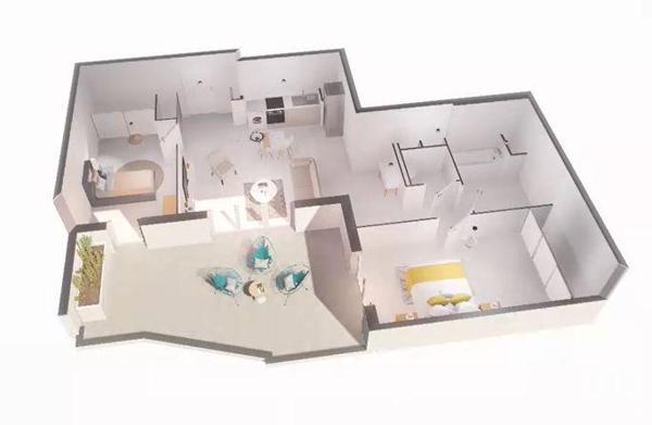 Appartement à vendre 3 pièces 66 m² Antibes